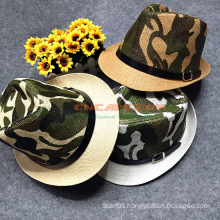 Custom Leisure  Camouflage Hat Fedora Style